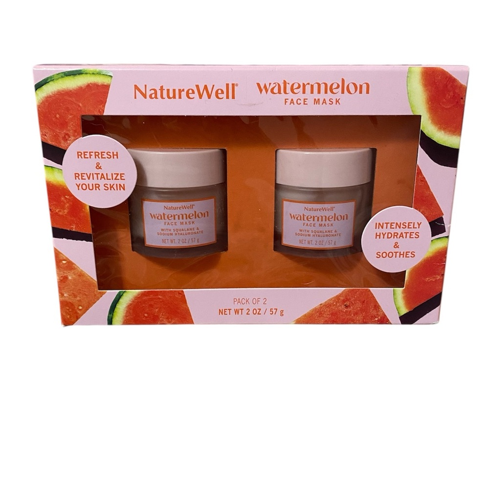 NatureWell Watermelon Face Mask Set- Pack of 2